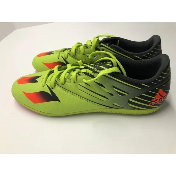 Adidas Messi 15.3 Neon Green, Orange, Black US Men's Size 12 - Picture 2 of 10